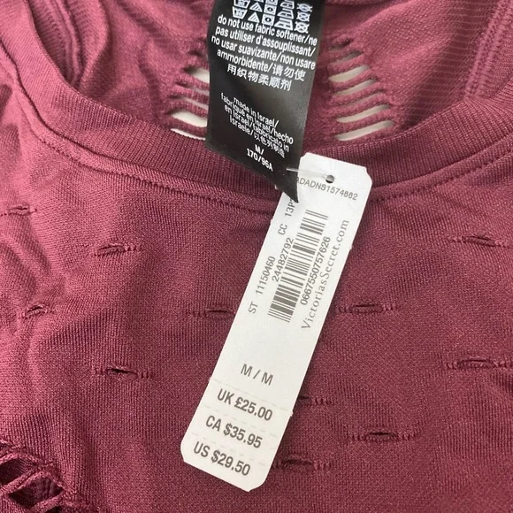 Victoria Sport Seamless Top Size Medium NWT - Picture 5 of 7